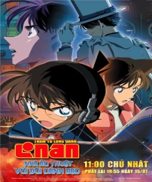 Thám Tử Lừng Danh Conan 8: Nhà Ảo Thuật Với Đôi Cánh Bạc (Detective Conan: Magician of the Silver Sky) [2004]